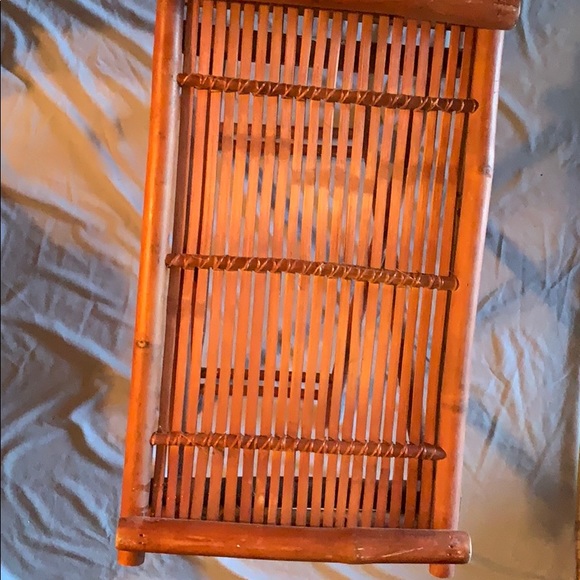 Bamboo breakfast in bed table and stand like new - Picture 4 of 4